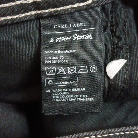 & Other Stories Tapered Leg Jeans Size 31 - Picture 4 of 7